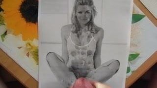 Nina Bott cum spray tribute