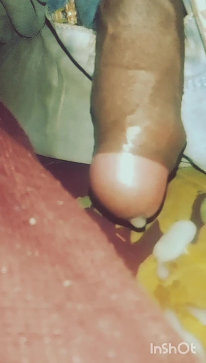 What happens to the condition of the penis after semen falls from the penis fluttering when it has fallen