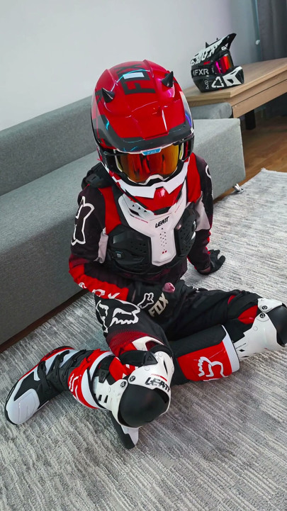 Playing with Motorcycle Boots