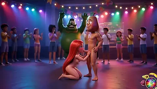 Episode 5 - Cute Strawberry Girl and Sweet Avocado Man Sharing Gentle Moments AI Hentait