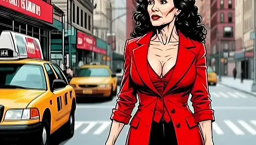 Tante semok dominatriks yang lagi sange berat ngentot di dalam mobil