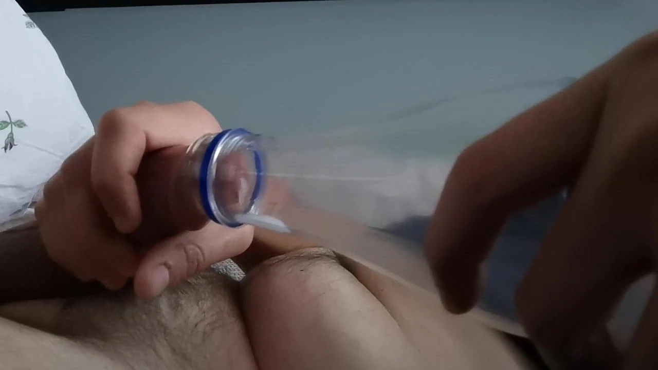 In die Flasche gespritzt