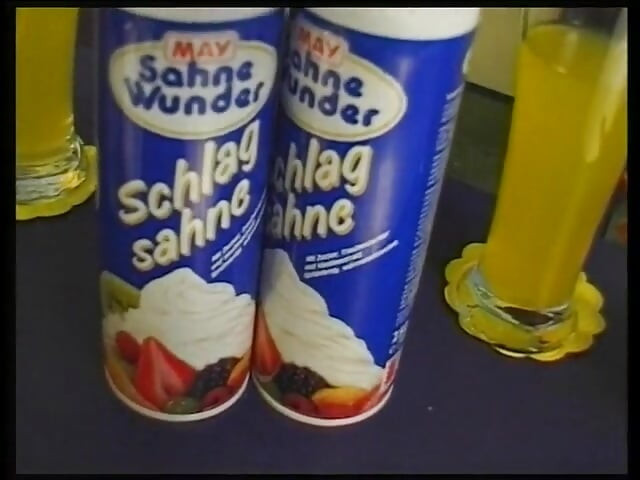 Wet and messy slut wearing stockings and lingerie gets slammed