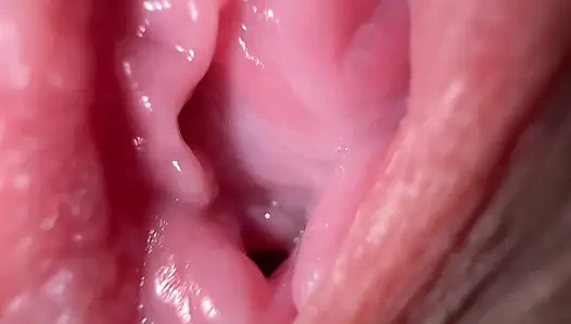 Nahaufnahme, weite muschi-spreizung und dirtytalk, Sexy mia will mit dir kommen