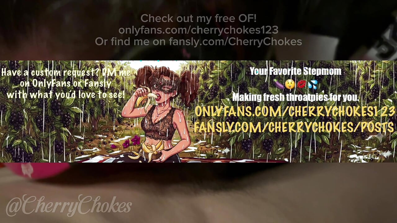 Amatör MILF 55 yaşındaki üvey anne Cherry, üvey oğlunun devasa sikinden boğazının derinliklerine devasa bir yük alıyor.