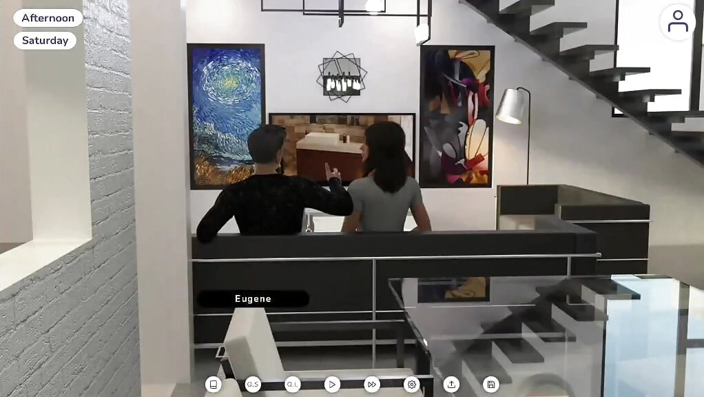 Фантазийная история, геймплей 3D, виртуальные 18+ персонажи, часть 11