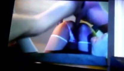 Hard female anal orgasm