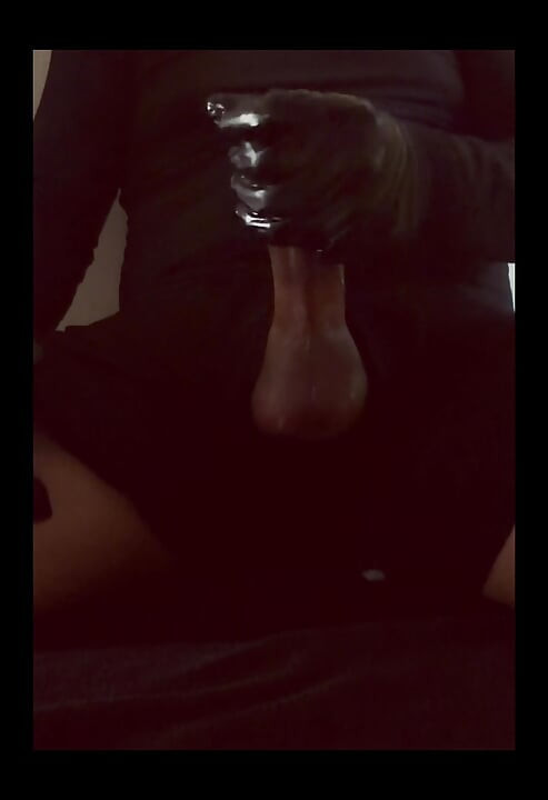 Giving it a good massage.