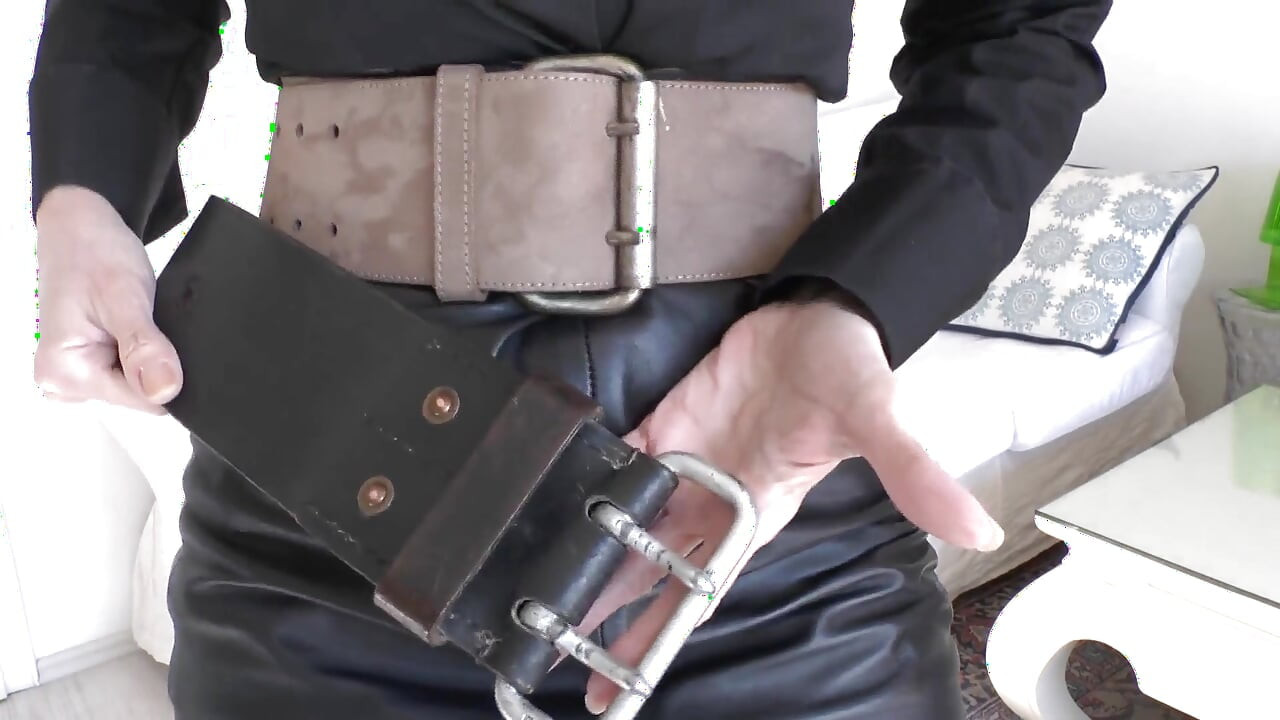 Fireman Rudi's Belt Gift: Belt Fitting and Comparison, Lady Victoria Valente