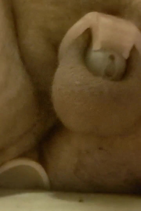 ぽっちゃりした弱虫が貞操で絶頂