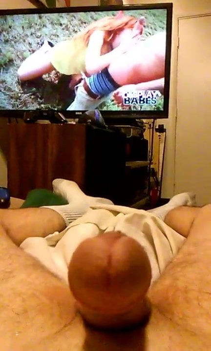 Jacking to porn