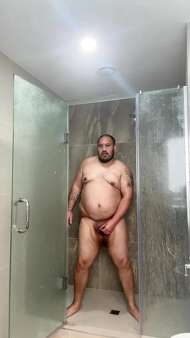 Got to clean the cock