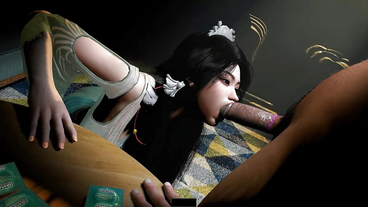 La diosa de la tentación: chica de fantasía animada - animación 3D hentai