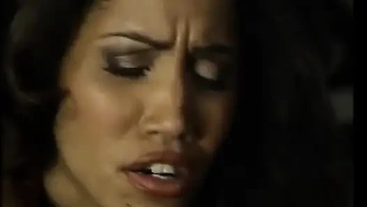 German Black Slut Got Tied up and Whipped at Bondage Show