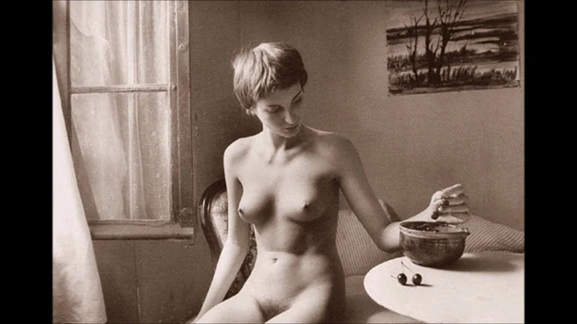Secretly Aroused in Retro Monochrome 3247
