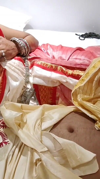 Stunning moment from "First Night of a newly married desi beautiful girl with addicted husband"