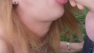 Tgirl публичный публичный секс на лице Уорикшир, Великобритания