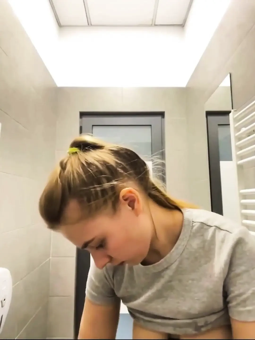 Public Blowjob with a Lot of Saliva