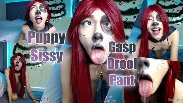 CV I'm your little puppy drool gasp pant