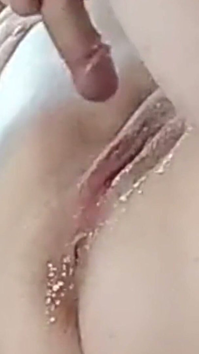 he tortured my meaty pussy to squirt and filled it to the brim with cum | Clip 2