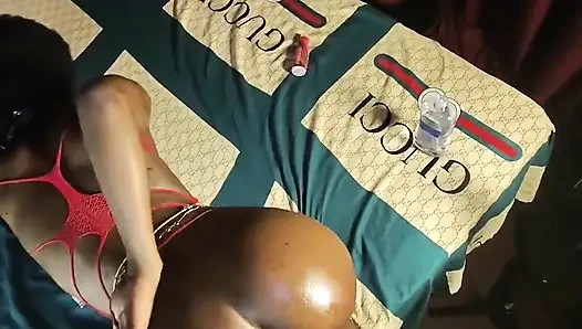 So Horny I Needed to Cum!! Bouncing on the Bouncers Hard Cock BBC Before I Hop on Stage!!