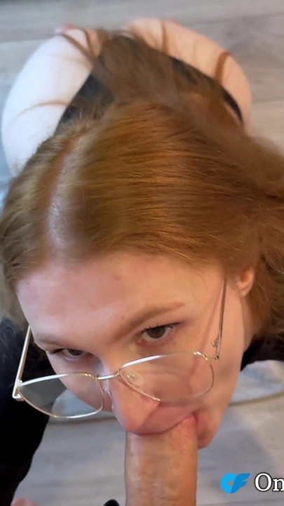 Hooligan Girl in a Black Cap Gets Cum on Her Face | Clip 2