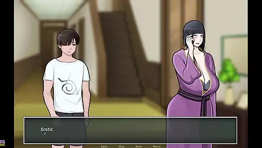 Konoha MILFs #19: Stiefmutter Hinata Hilft Mir Mit Einem Handjob Zu Kommen Und Wir Werden Fast Erwischt - Von Eroticgamesnc