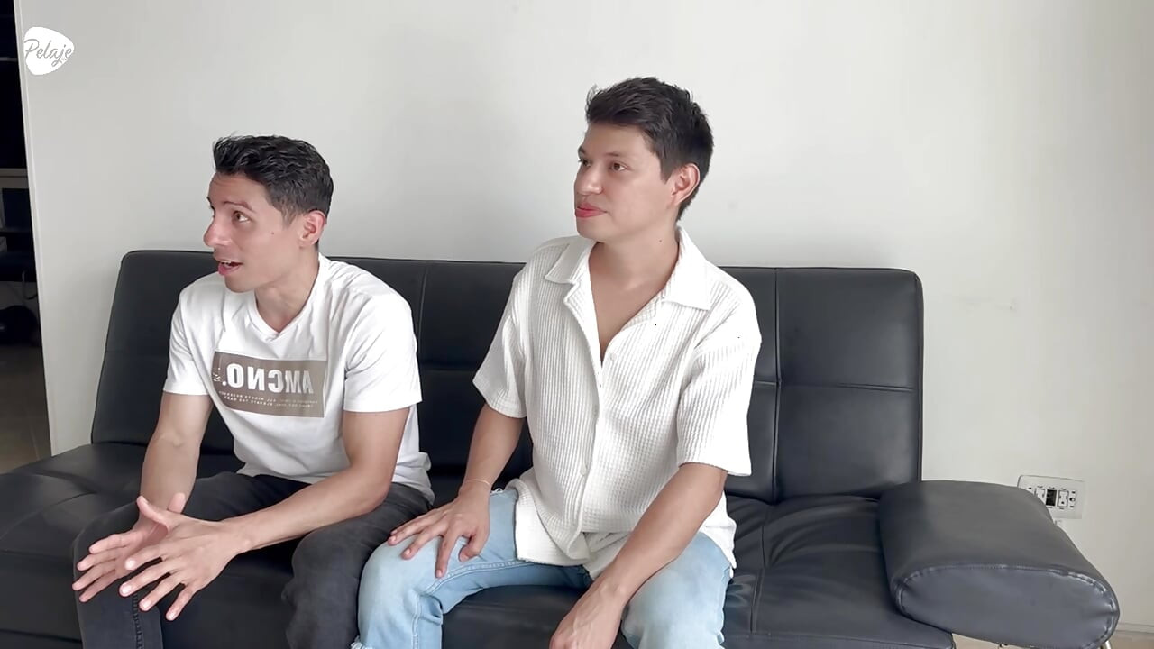 My first gay casting, I feel nervous and excited about what's to come and how he'll fuck me