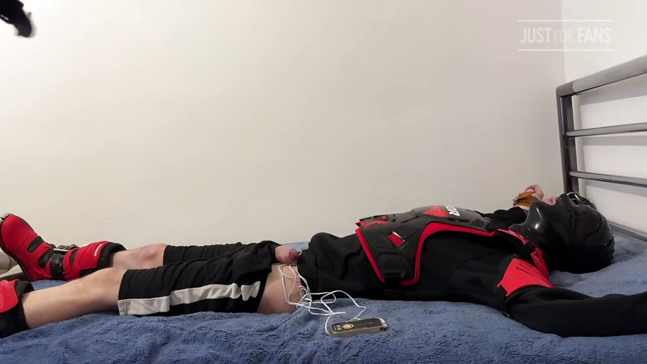 Twink in Mx Gear Gets Tormented