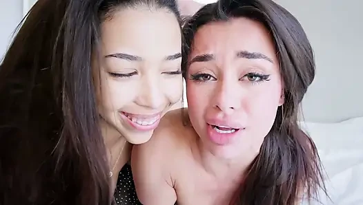 Two Beautiful Models Offered Me Their Gorgeous Asses in Exchange for Lots of Cum
