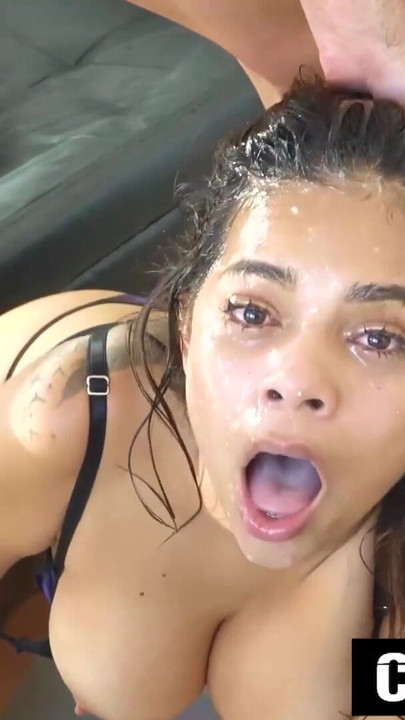 Amateur Petite Latina Model Stripped & Railed In Homemade Couch Casting | Clip 1