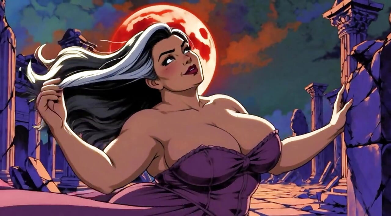 Ai Dark Fantasy 카툰 클립