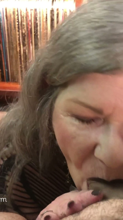Black Lipstick Blowjob! CIM Swallow! MaXXXimumMilf | Clip 1