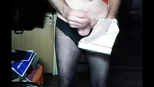 Cum üzerinde yüksek topuklu mix 935