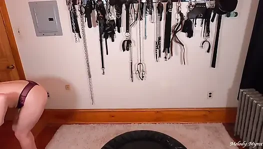 Melody mynx 1. solo video w / göt, amcık ve sikişboi tarafından oyuncak dp