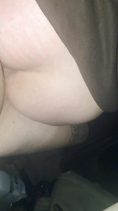 Fucking my wife in the car