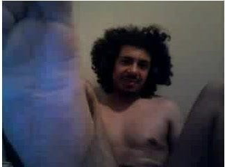 Straight guys feet on webcam #401