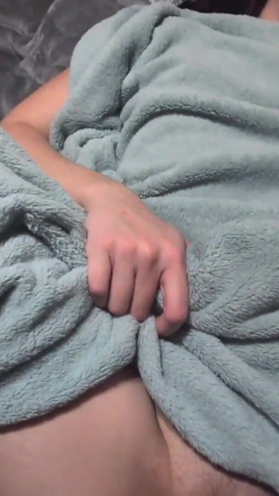 missionary pov with redhead wife under fleece blankets | Clip 3