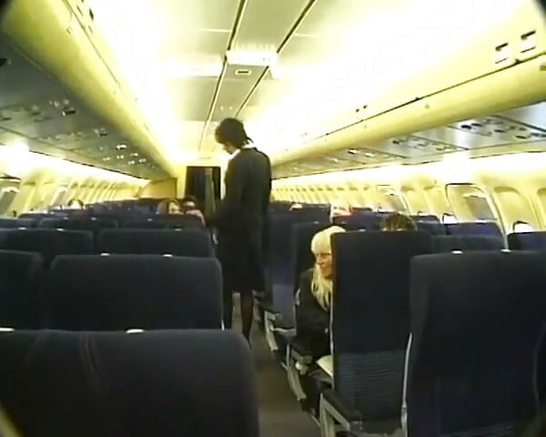 Cock Hungry German Babe Got Her Ass Pounded on Plane
