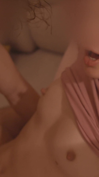 A slender beauty is having a great time on the couch | Clip 2