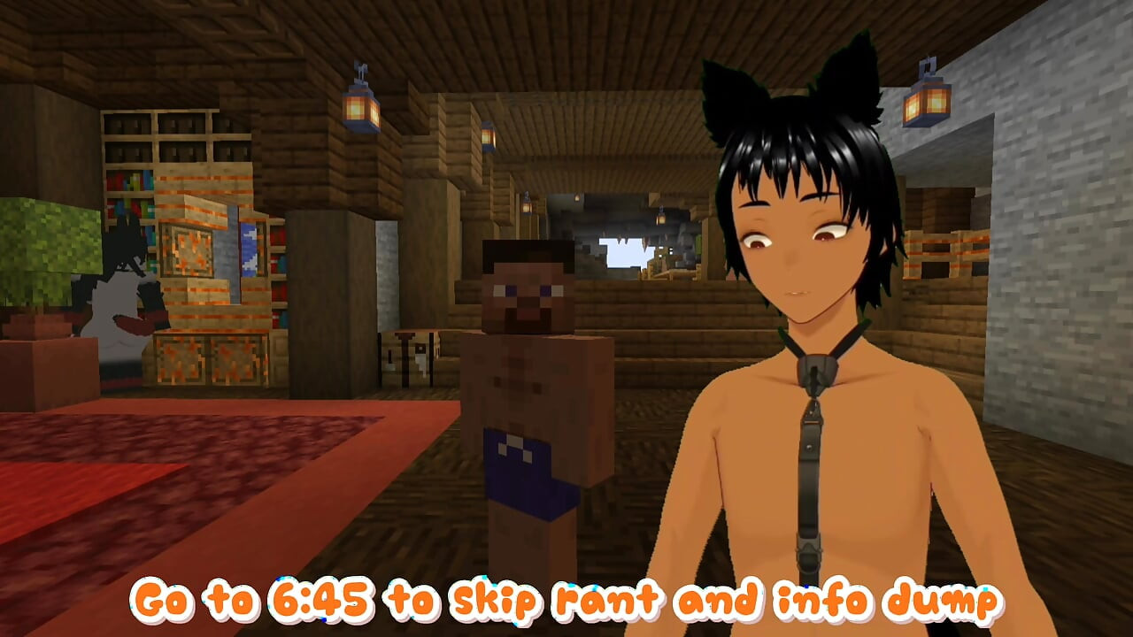 Minecraft Sexcraft The Jenny Mod  - Seeing what Cassie has to offer with her massive tits