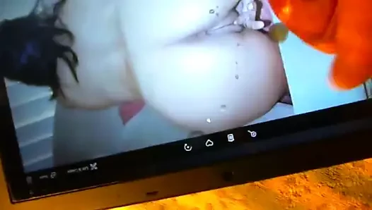 Sulu cumtribute üzerinde benim traş am ve yüz