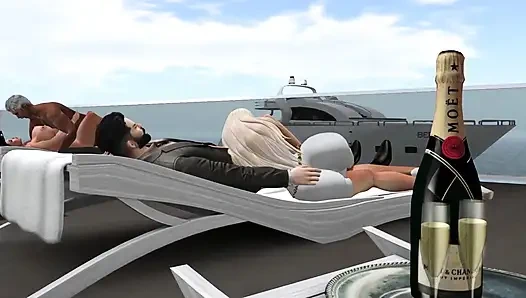 Huge Tits Black Babe 3D Porn - Animated Big Boobs Closeup Tease(Uncensored) Hentai