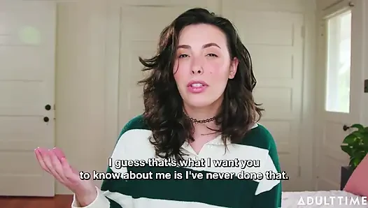 Casey Calvert bir hayranının değerli koleksiyonunu parçalıyor! | yıldızı röportajı | Adult Time