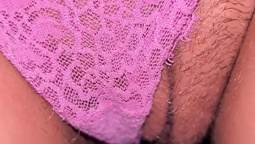 Public play - Naughty student fingers herself during lecture