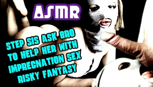 Stepsister wants to try no condom creampie sex and asks me to help with this innocent impregnation fantasy – LEWD ASMR