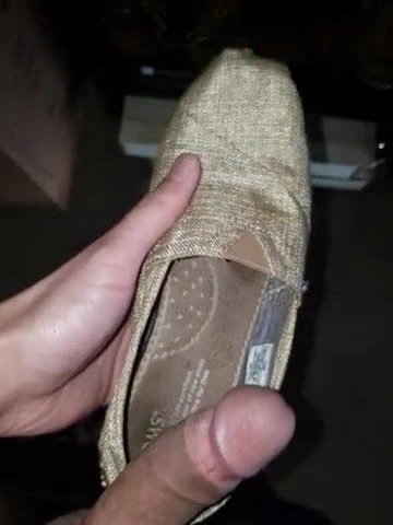 Fucking her stained Toms and leaving my own stains