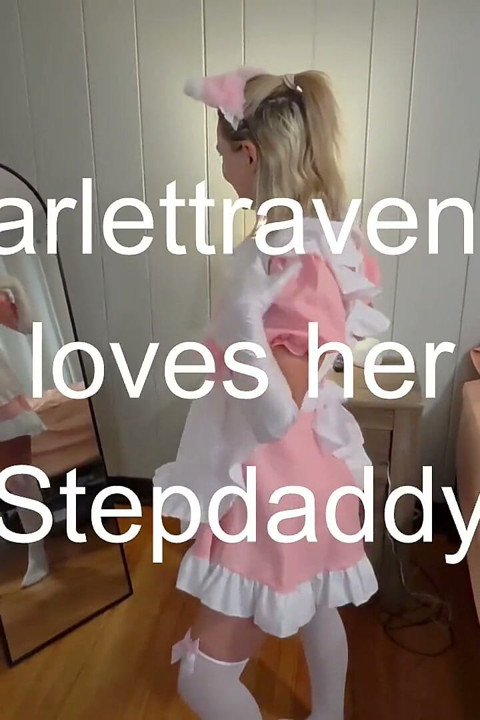 Stepdaughter Seduces Stepfather in Anime Outfit