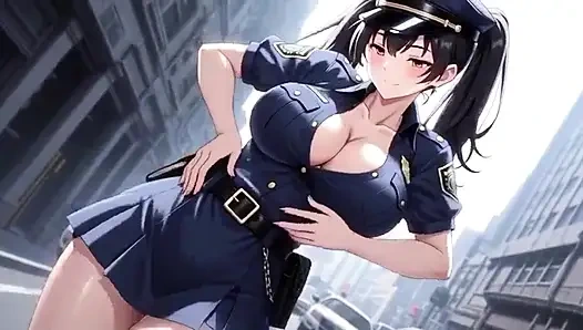 Üniformalar ve fantezi ile animasyonlu karşılaşma