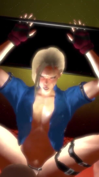 Συγκλονιστική στιγμή από το "Cammy Sex Cage Fight - Street Fighter Parody"